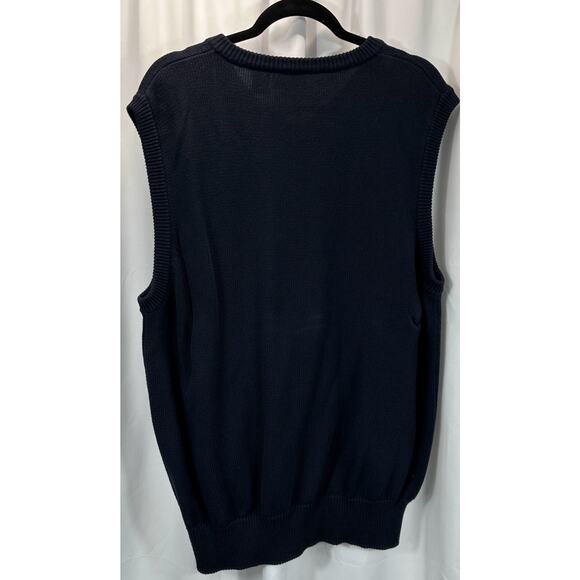 Saddlebred Vest Size Large Navy Golf - Picture 2 of 5